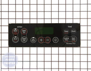 GE OVEN OVERLAY WB27K10118 - Main view showing touchpad for GE Range/Stove/Oven models