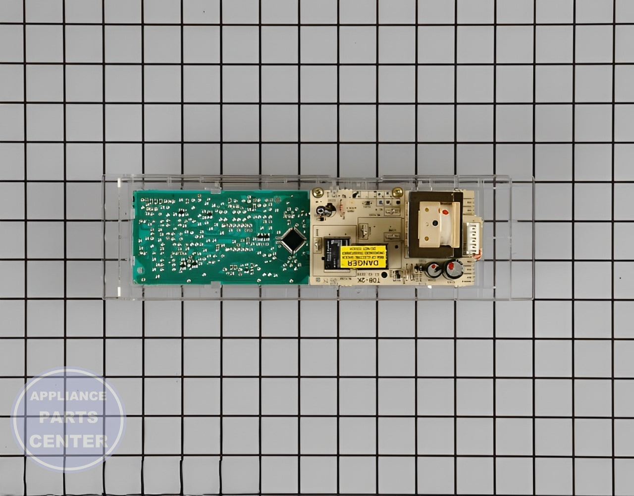 Oven Control Board WB27K10143 - Side view with 6 x 4 inches specifications