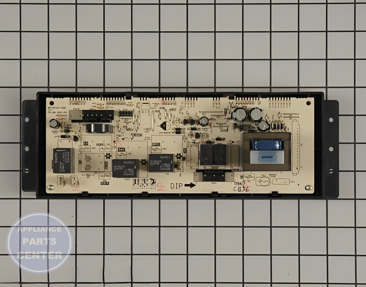 Oven Control Board WB27K10245 - Detailed view of circuitry and timer functions