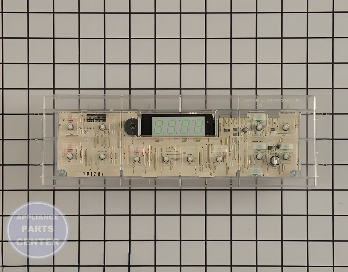GE OVEN ELECTRONIC CONTROL BOARD WB27K10355 - Main view showing circuit board technology for GEN models