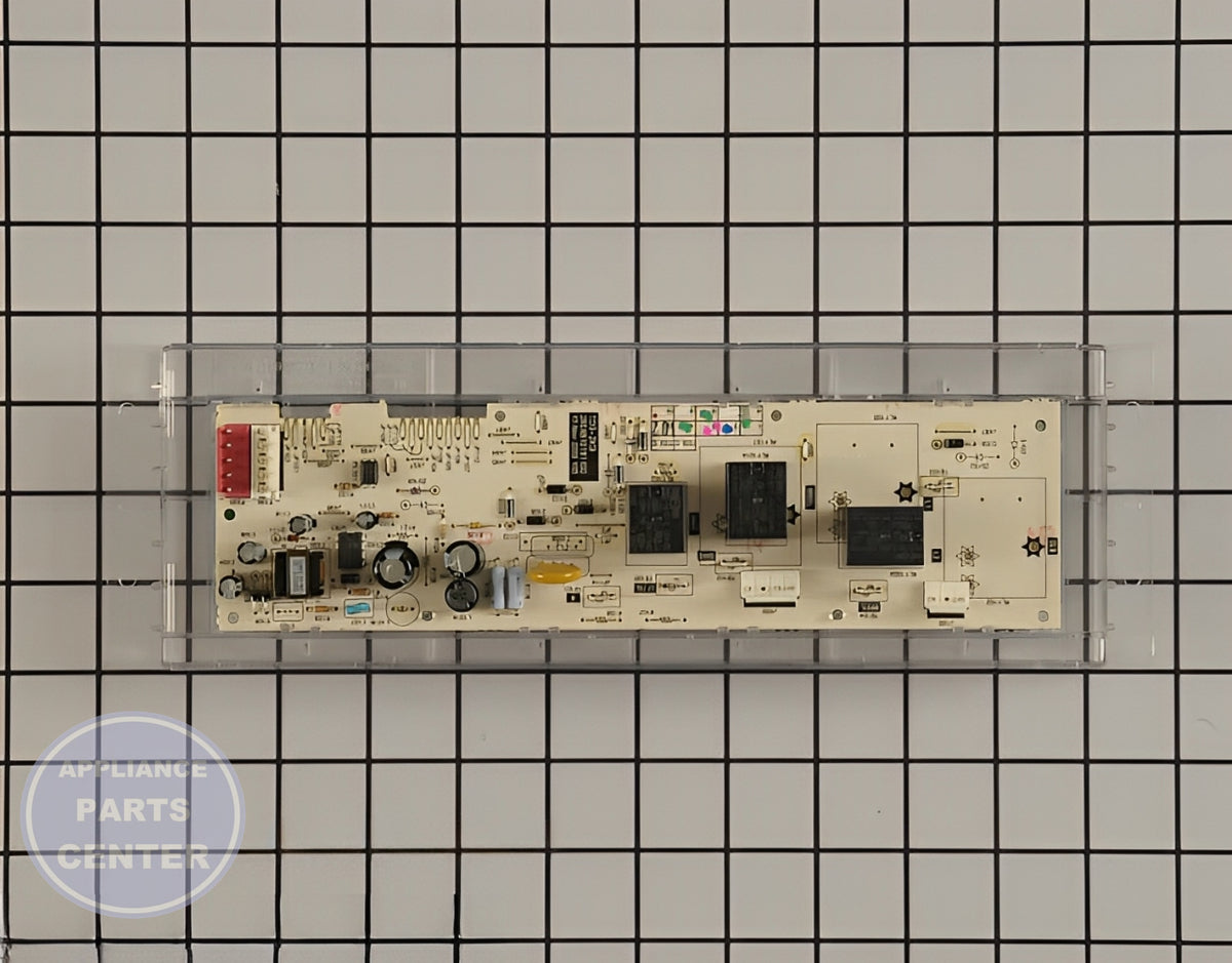 GE OVEN ELECTRONIC CONTROL BOARD WB27K10355 - Detailed view of timer functionality