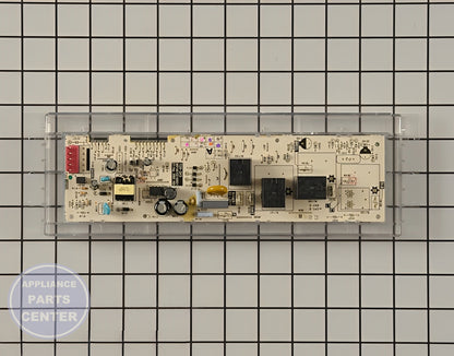 Oven Control Board WB27K10356 - Detailed view of circuit board and timer details