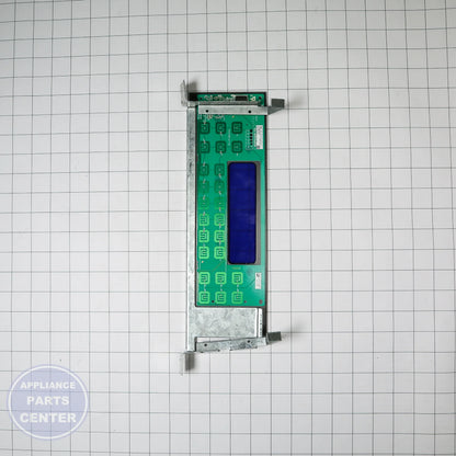 GLASS AND TOUCH BOARD ASM WB27K10369 - Side view with precise measurements