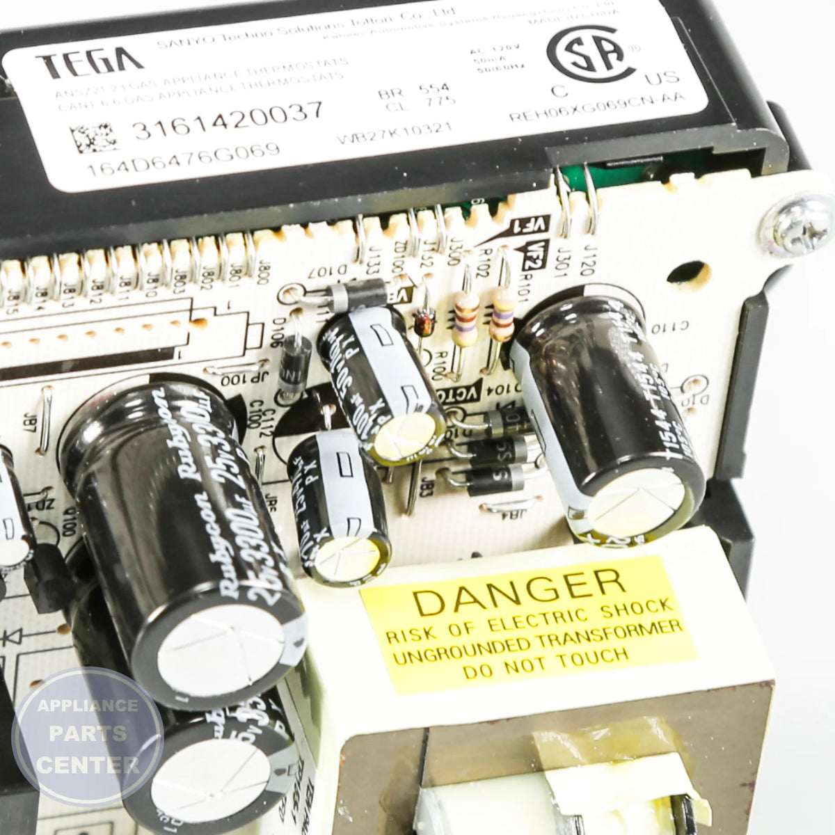 CONTROL OVN (ERC3HP) WB27K10377 - Detailed view of technical specifications