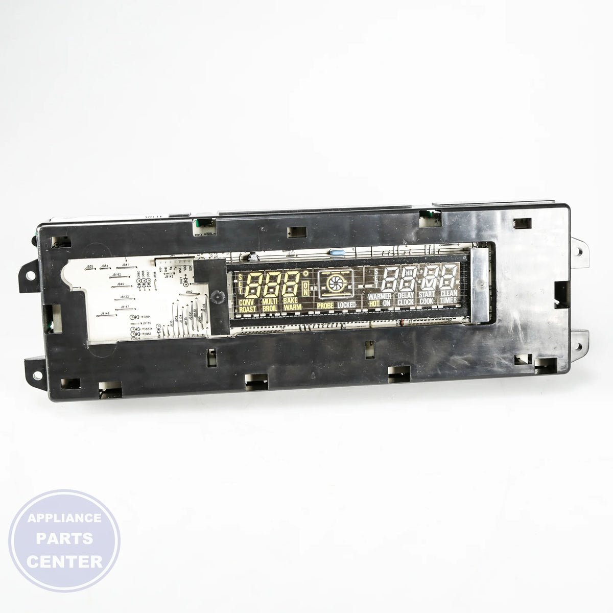 GEH CONTROL OVN (ERC3HP) WB27K10377 - Installation in GEH model, illustrating key mounting points