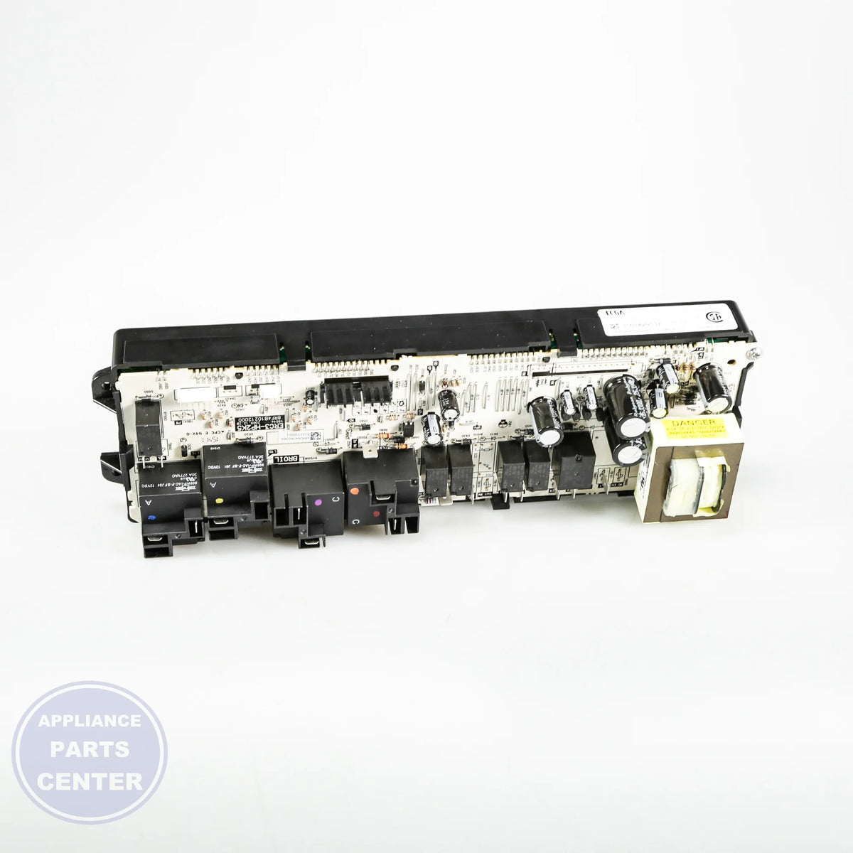 GEH CONTROL OVN (ERC3HP) WB27K10377 - Installation in GEH model, illustrating key mounting points