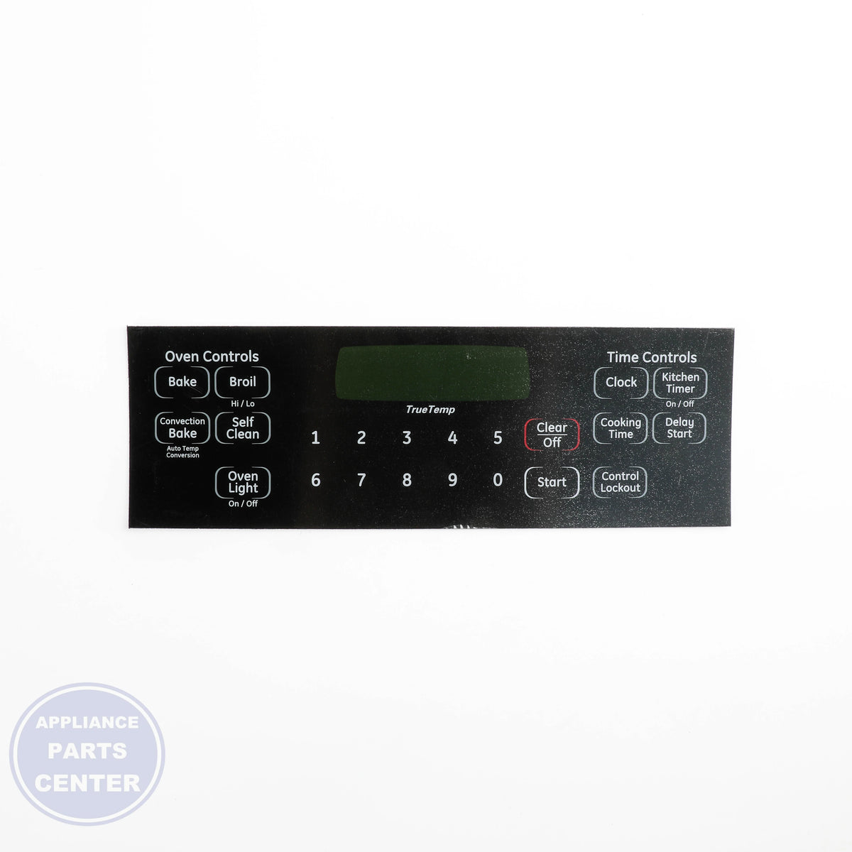 RANGE FACEPLATE WB27K10407 - Detailed view of sturdy construction