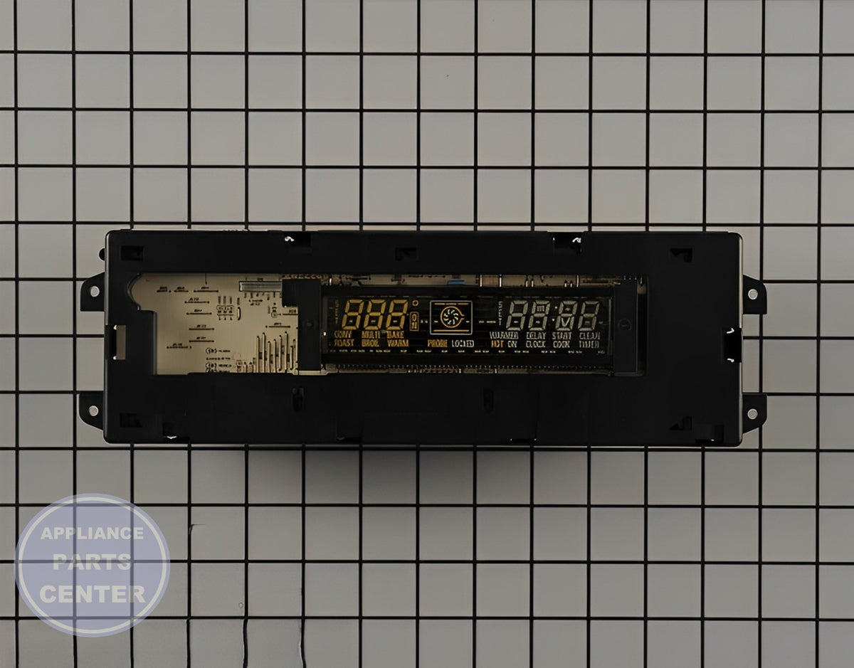 GE OVEN CONTROL ERC3HP WB27K10423 - Main view showing circuit board timer for GE models