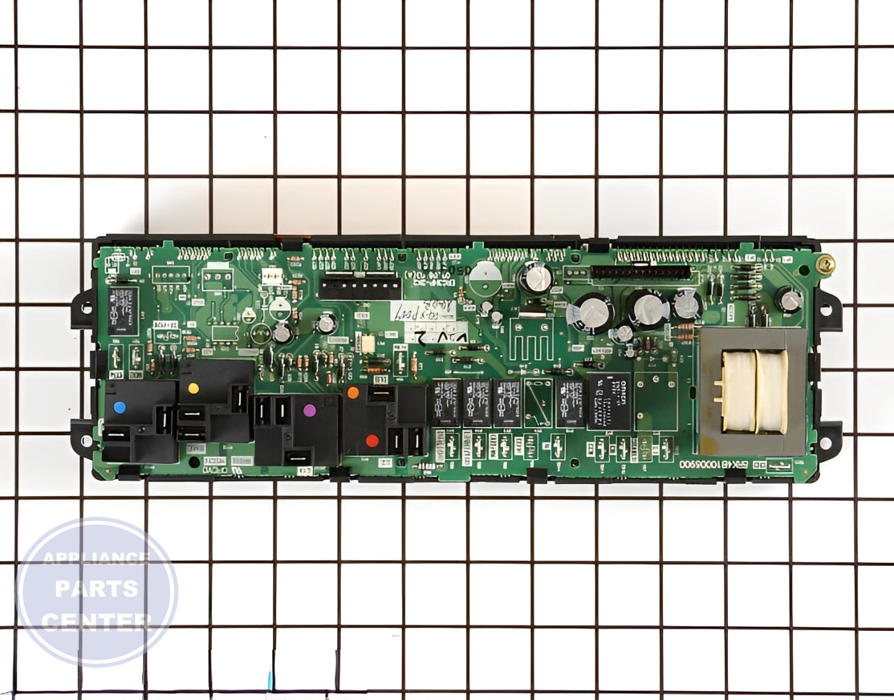 Oven Control Board WB27T10406 - Detailed view of circuitry