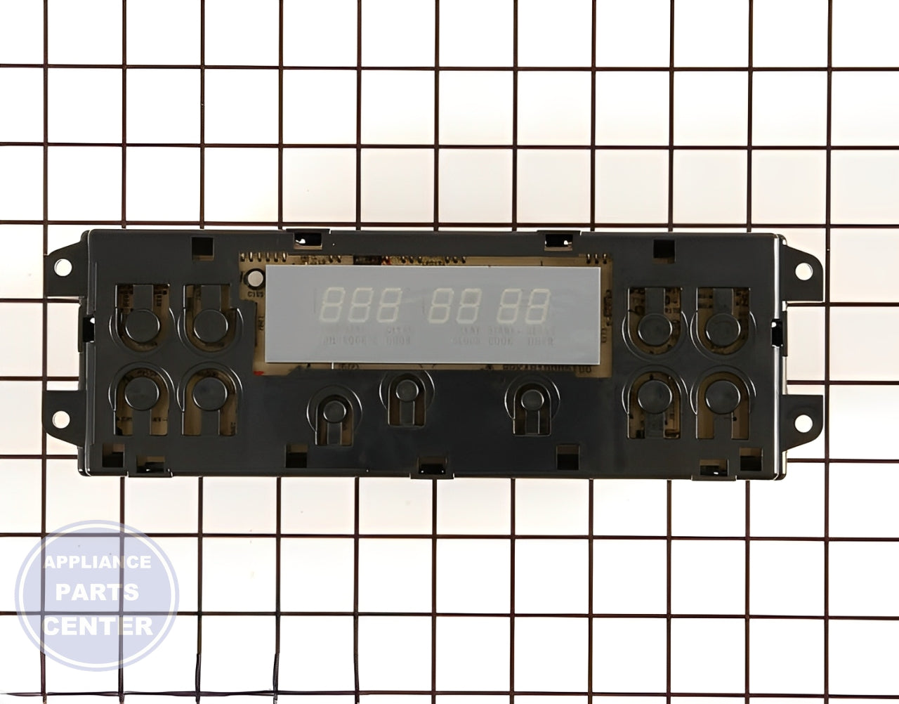 GE Oven Control Board WB27T10409 - Main view showing temperature control for multiple GE models