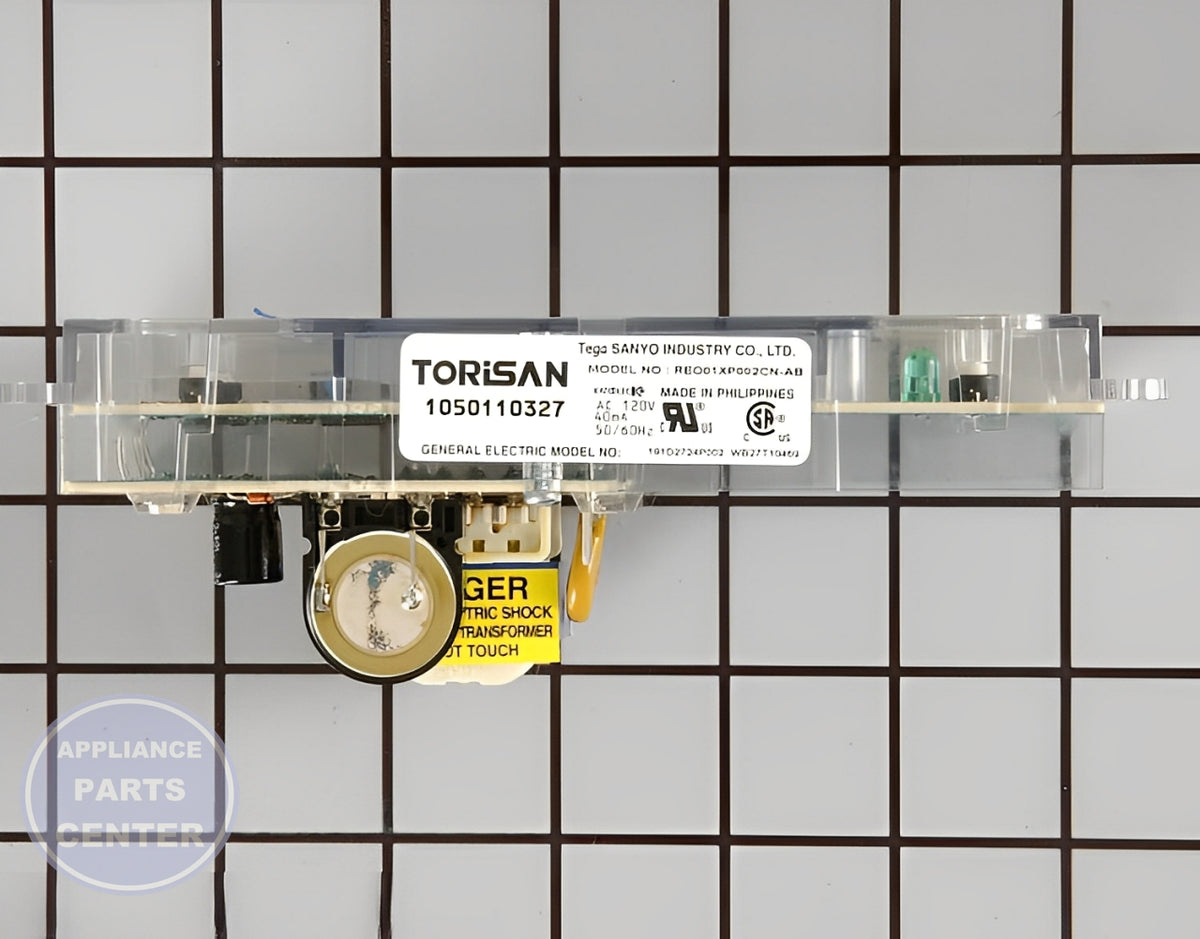 GE OVEN TIMER CONTROL BOARD WB27T10469 - Detailed view of GE specifications