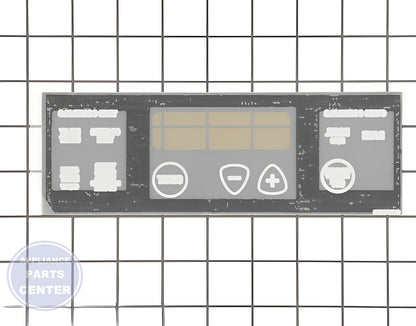 FACEPLATE GRAPHICS ASM WB27T10589 - Detailed view of touchpad technical details