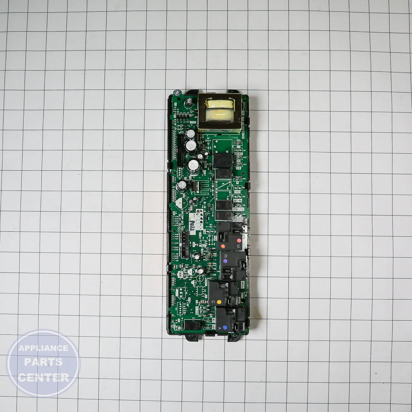 GEH CONTROL ERC WB27T10607 – Installation in GEH model showing key mounting points