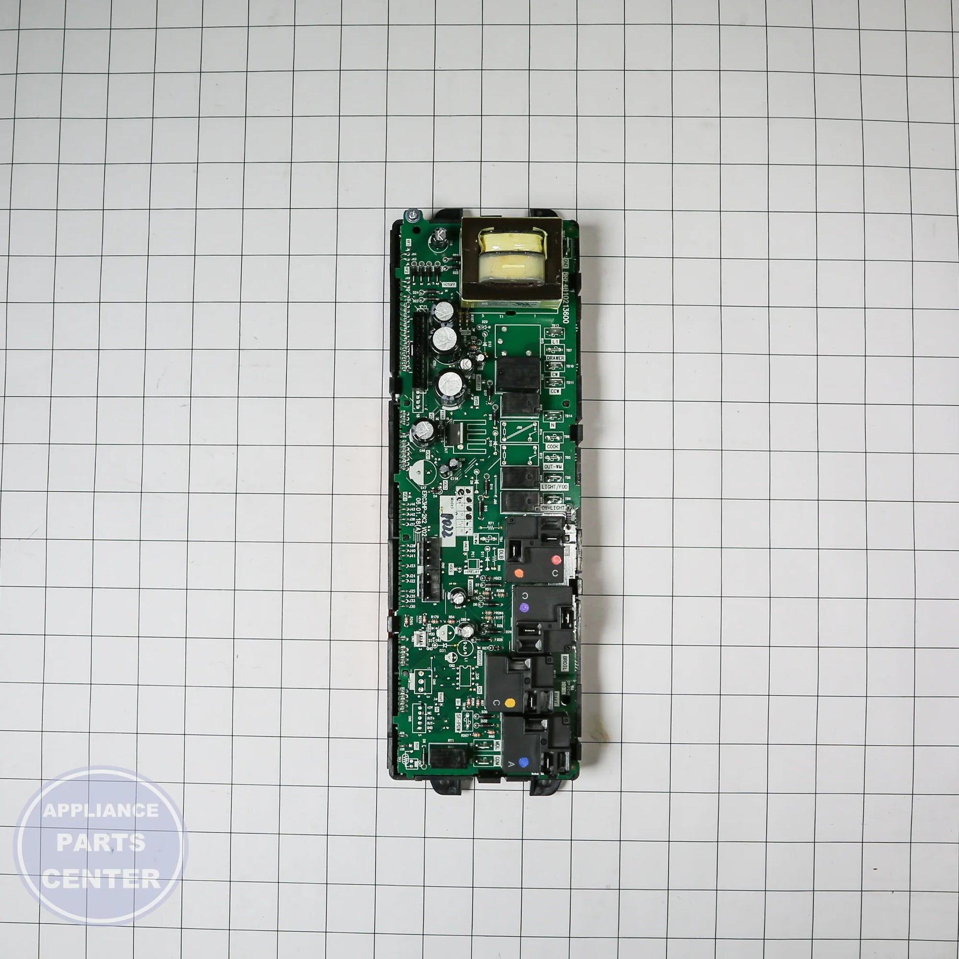 GEH CONTROL ERC WB27T10607 – Installation in GEH model showing key mounting points