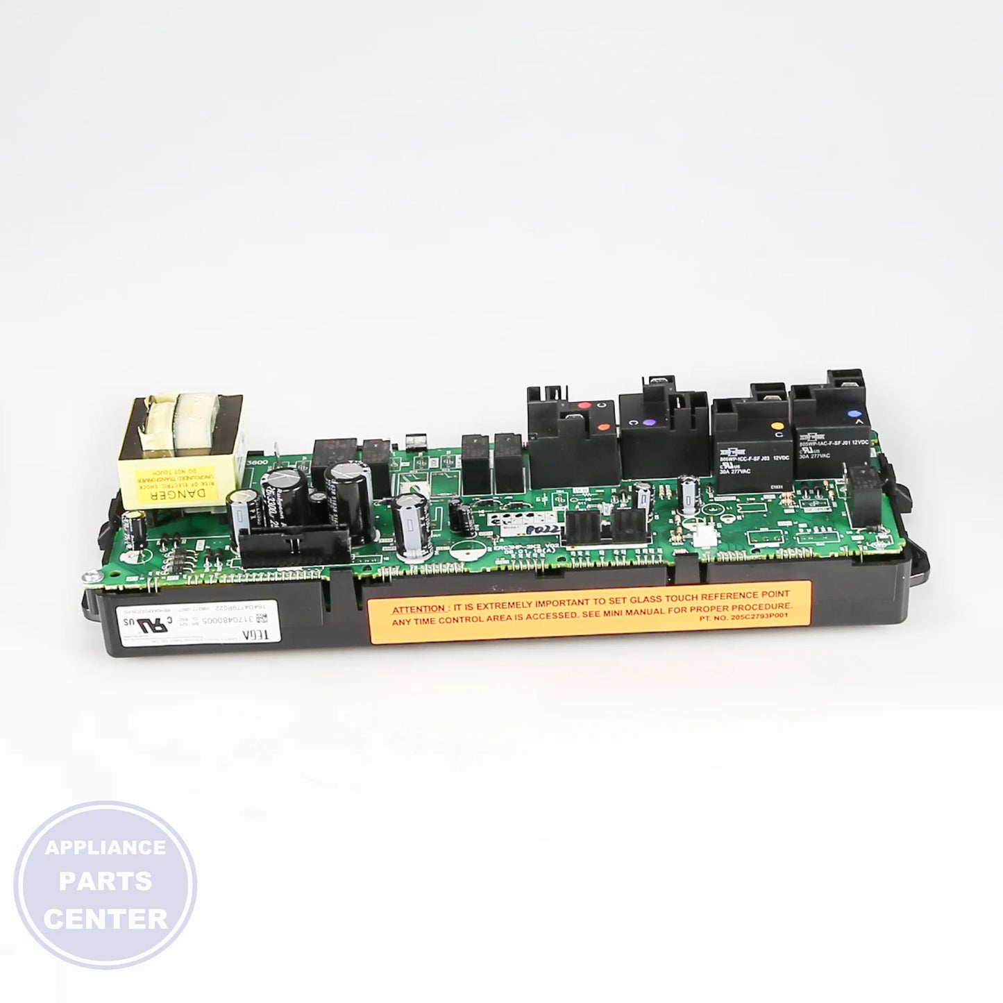 GEH CONTROL ERC WB27T10607 – Installation in GEH model showing key mounting points