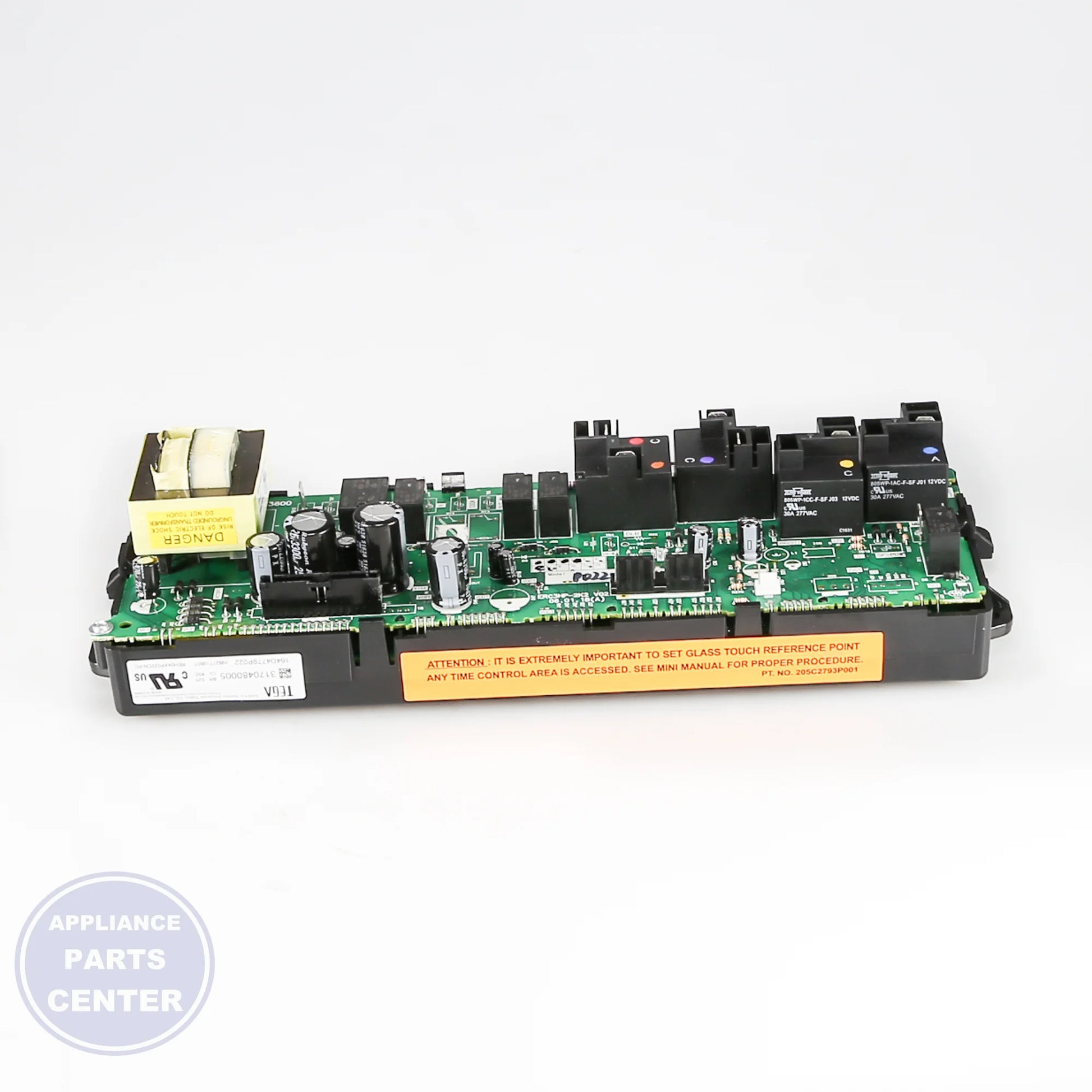 GEH CONTROL ERC WB27T10607 – Installation in GEH model showing key mounting points