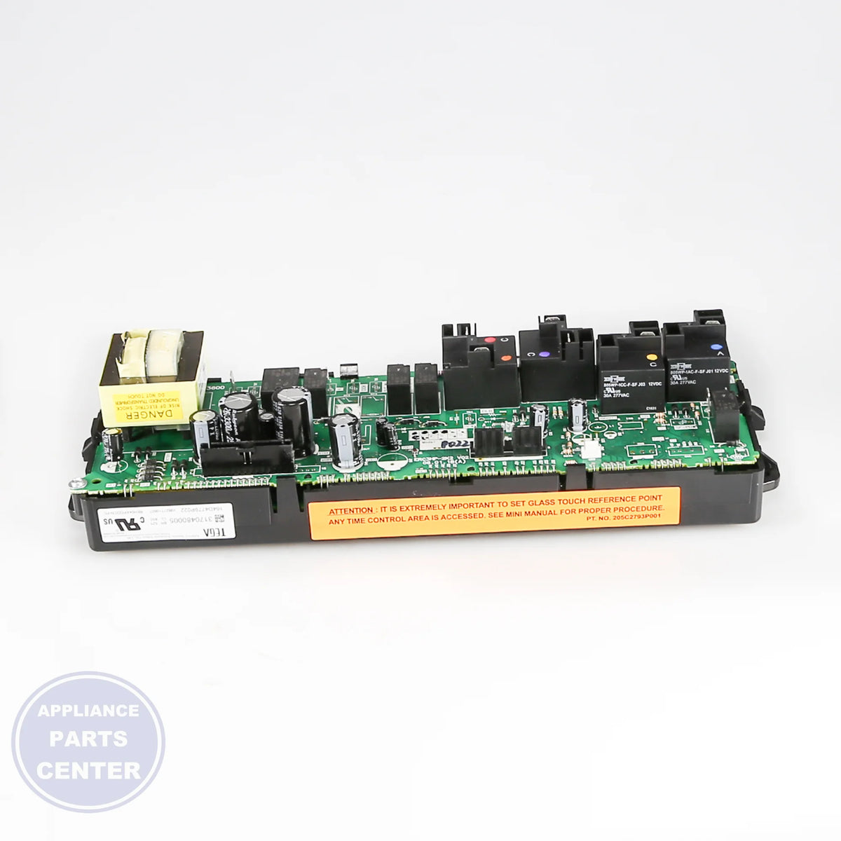 GEH CONTROL ERC WB27T10607 – Installation in GEH model showing key mounting points