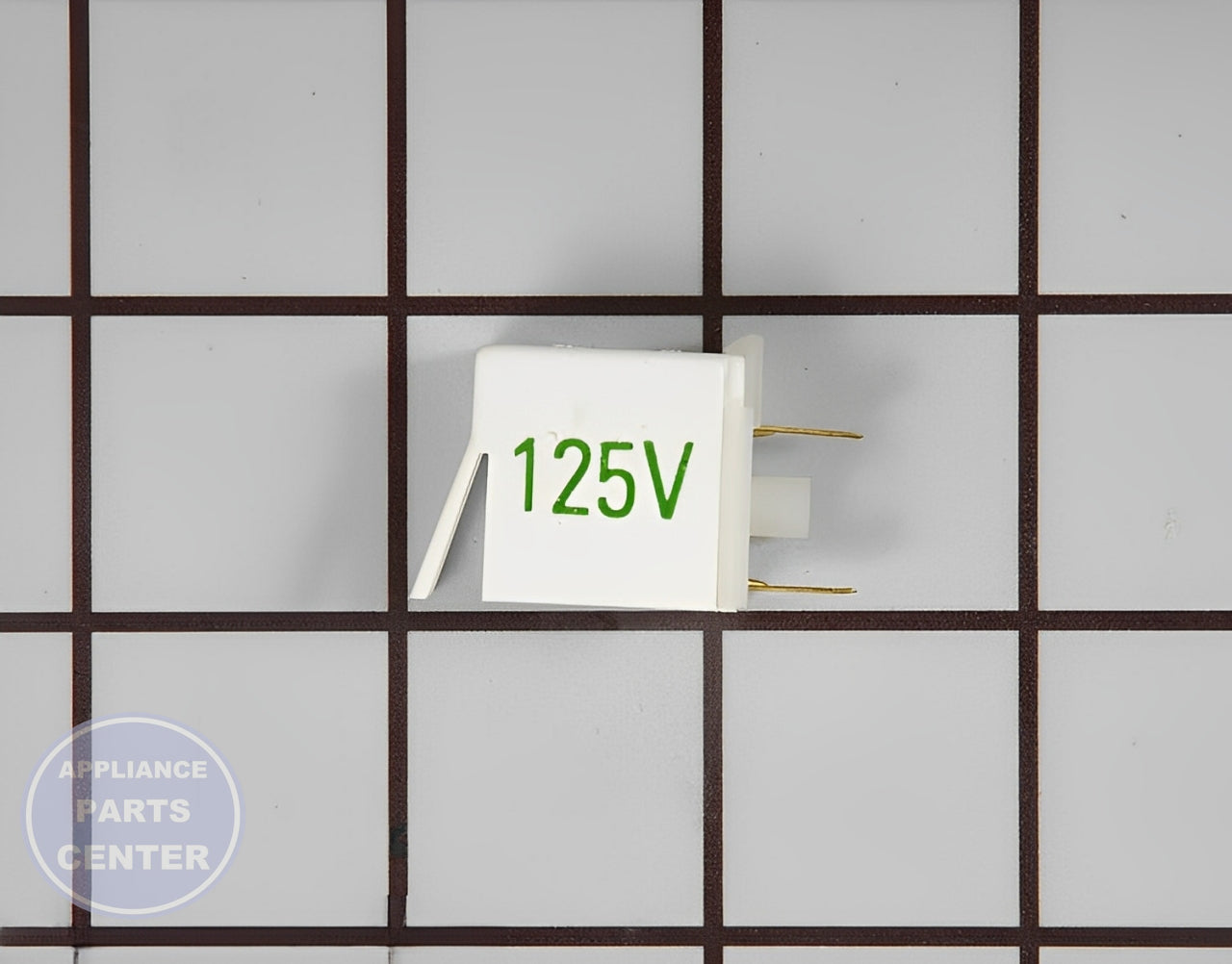 GE OVEN INDICATOR LIGHT PILOT WB27T10626 - Main view showing clear indicator for specific GE models