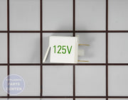 GE OVEN INDICATOR LIGHT PILOT WB27T10626 - Main view showing clear indicator for specific GE models