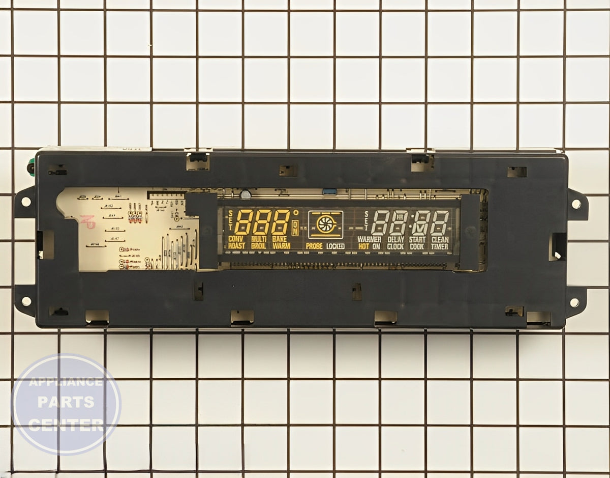 GE Oven Control Board WB27T10800 - Main view showing temperature control for GE models