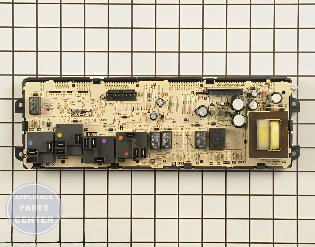 Oven Control Board WB27T10800 - Detailed view of timer and circuit details