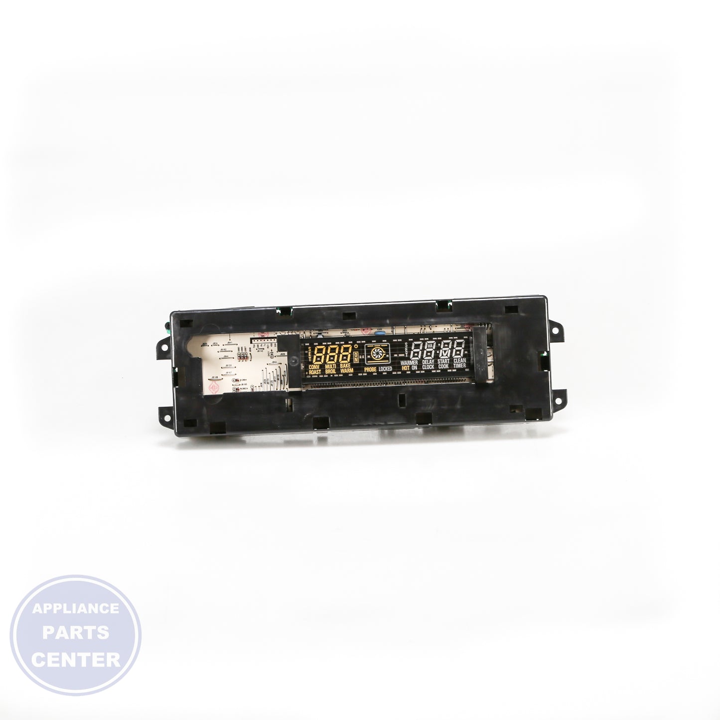 GEH CONTROL OVN ERC WB27T10815 - Installation in specific model showing mounting points