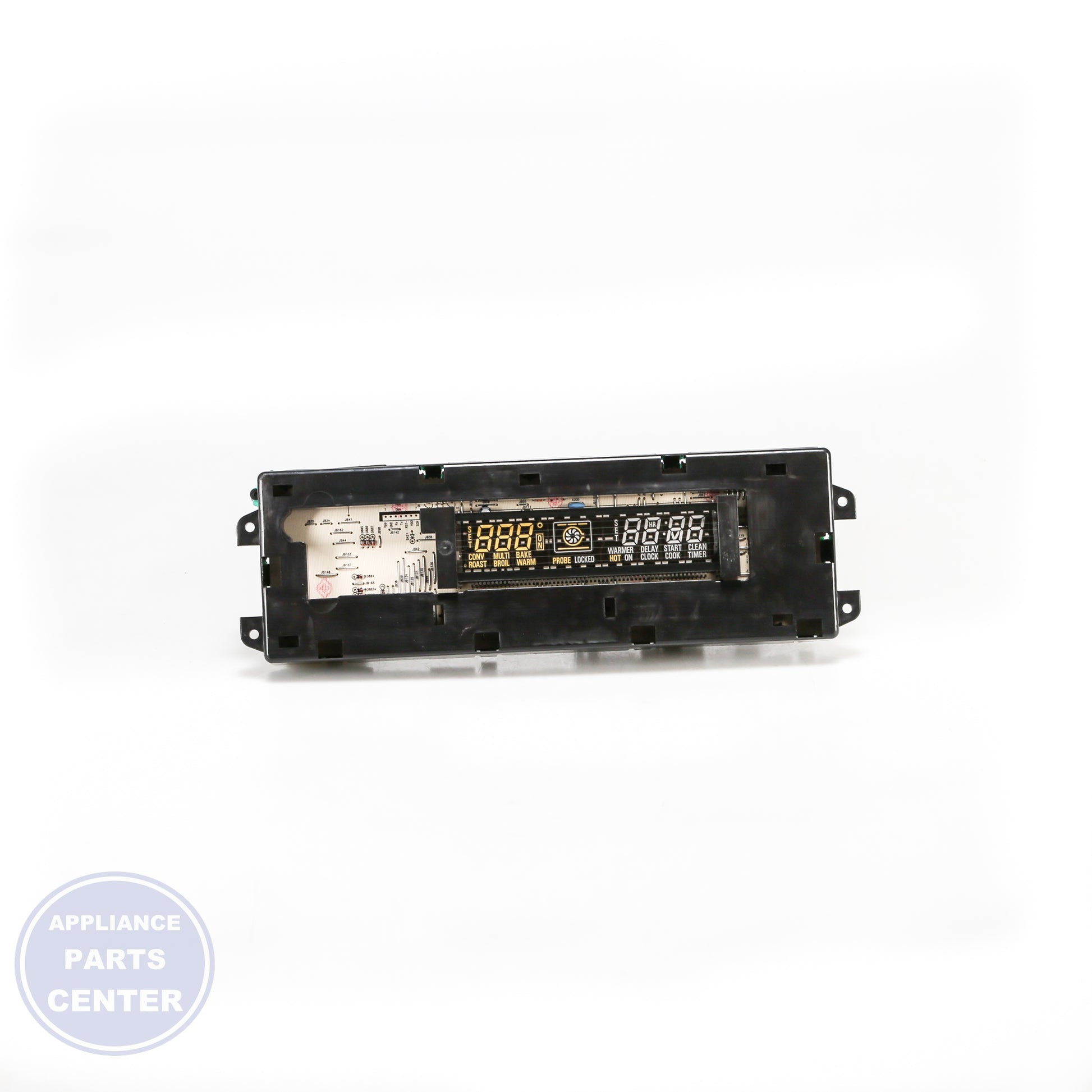 GEH CONTROL OVN ERC WB27T10815 - Installation in specific model showing mounting points