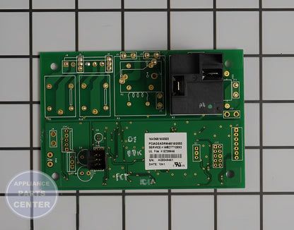 GEH DAUGTHER RELAY BOARD WB27T10893 - Main view showing precise control for GEH JGBP32DEM4BB and JGBP32WEM2WW models