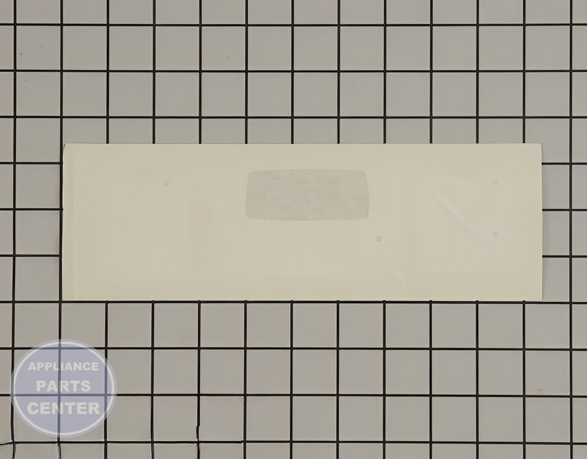 GE OVEN FACEPLATE GRAPHICS WHITE WB27T11014 - Detailed view of durable technical details