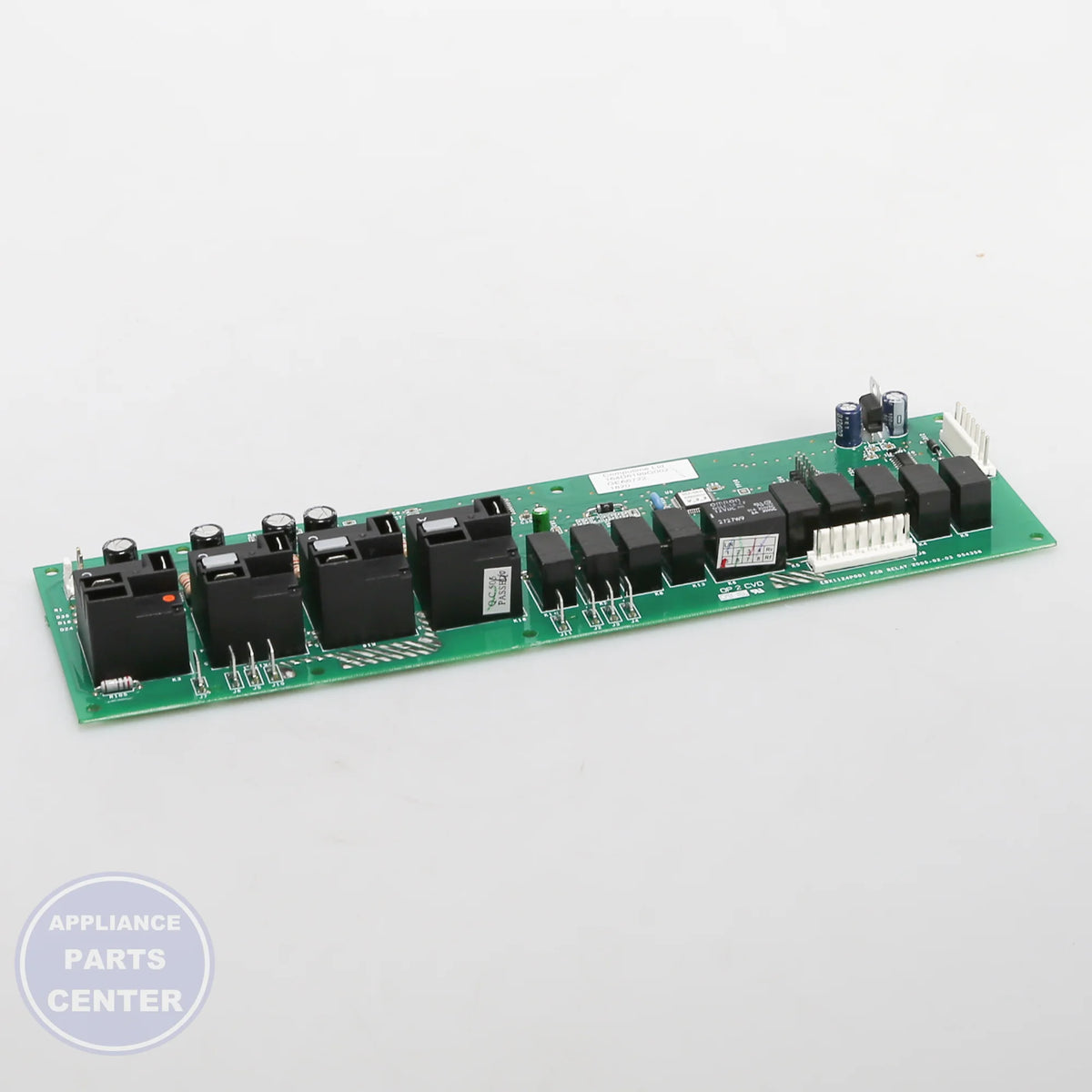 GEH BOARD ASM RELAY WB27T11060 - Main view showing power relay functionality for specific GEH models