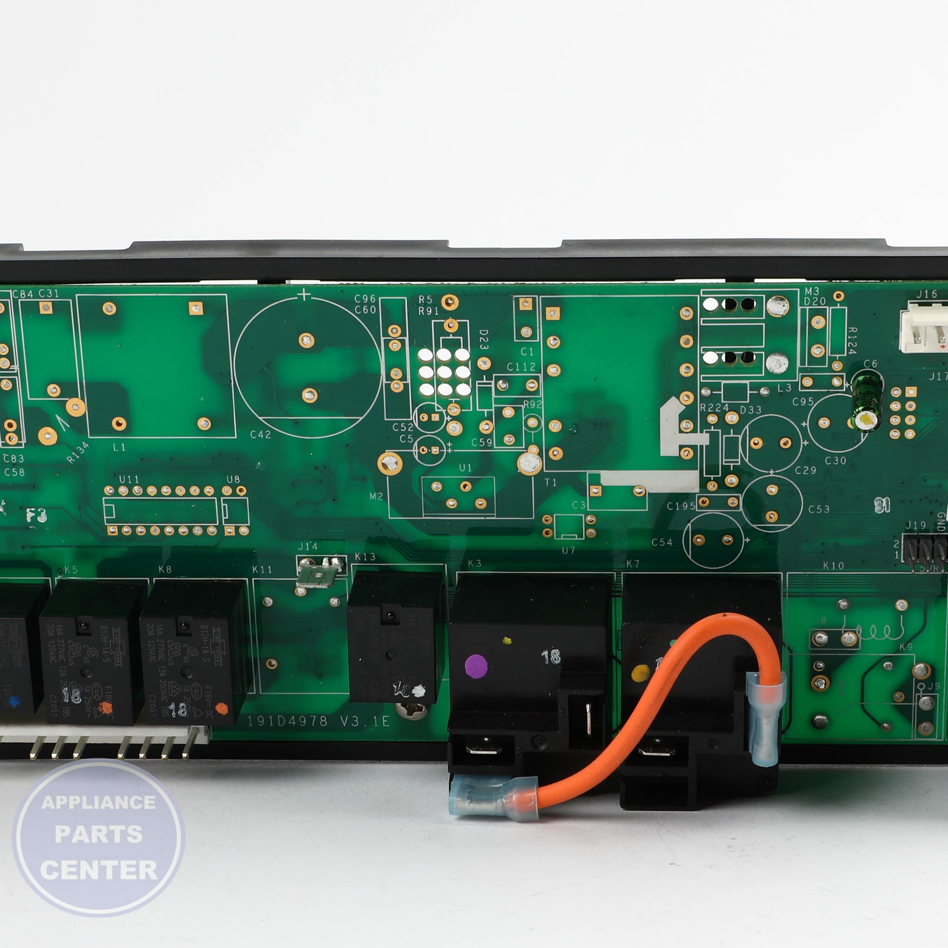 GEH FRAME BOARD ASM WB27T11069 - Installation in specific model showing key mounting points