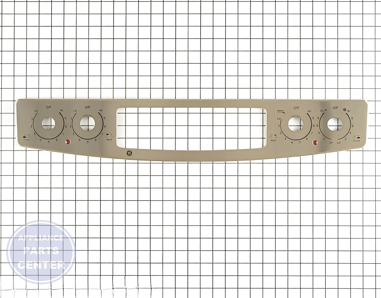 GEH RANGE OVERLAY PANEL WB27T11079 - Main view showing sleek design for specific models