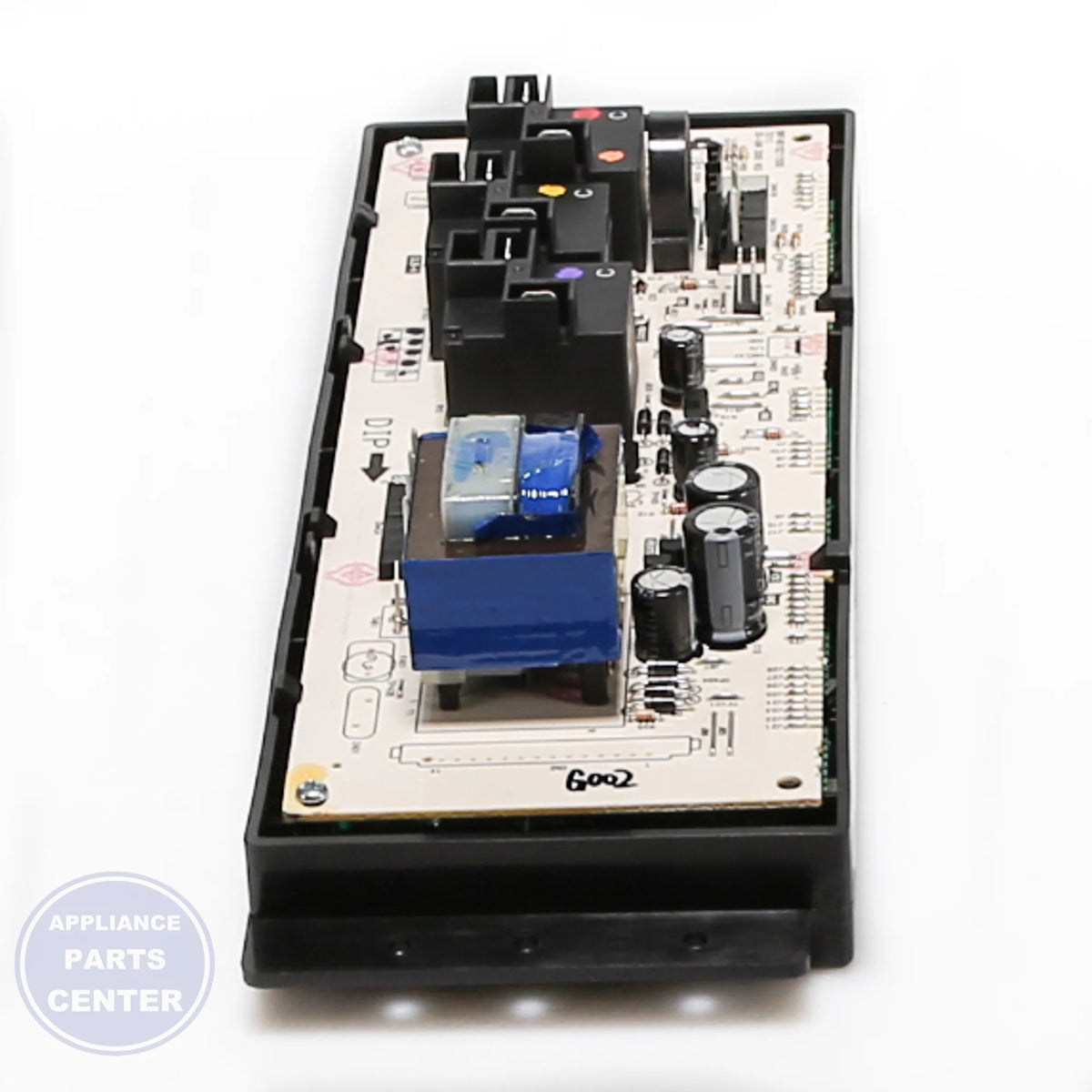 BOARD HOUSING ASM. WB27T11161 - Side view with precise measurements