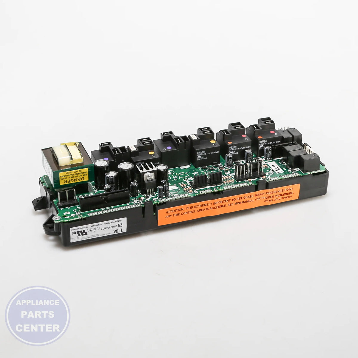 GEH Control OVN DDHE 30 MGM WB27T11288 - Installation in GEH Range/Stove/Oven showing key mounting points