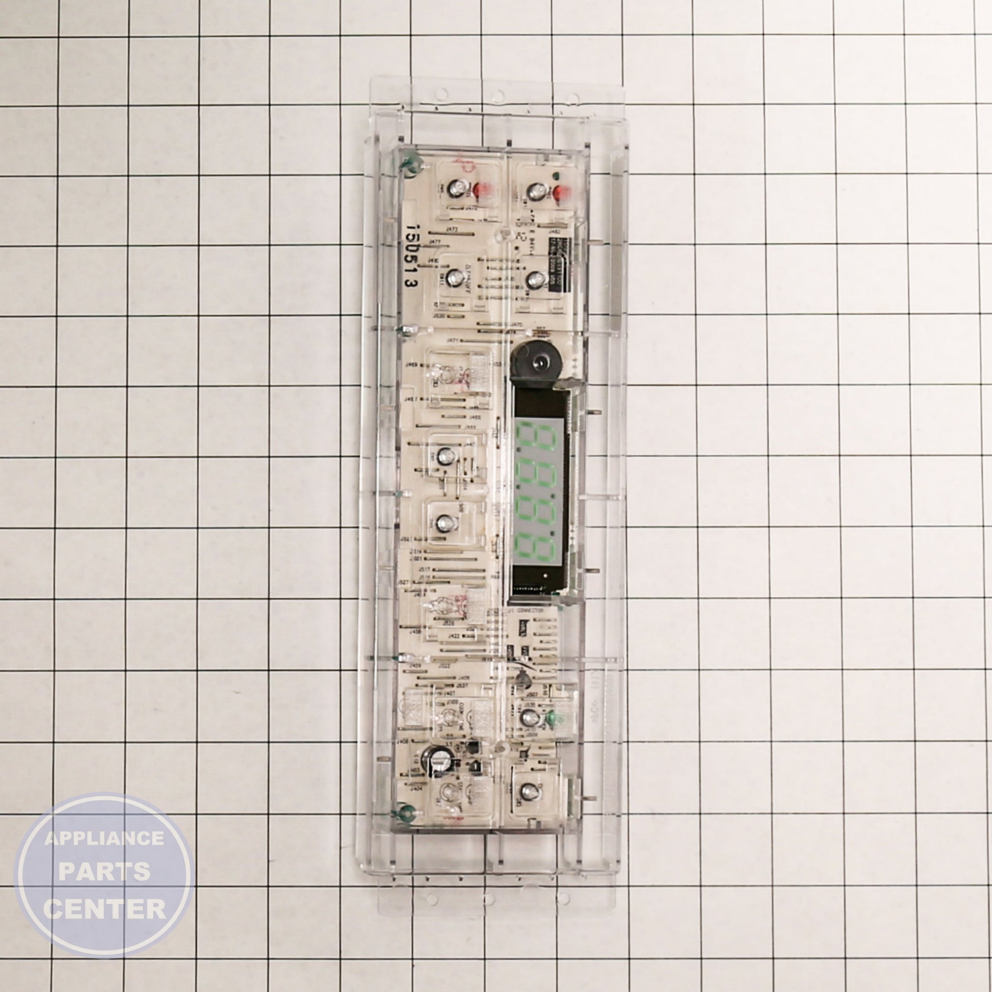 GEH OVEN CONTROL T09 WB27T11310 - Installation in specific model showing mounting points
