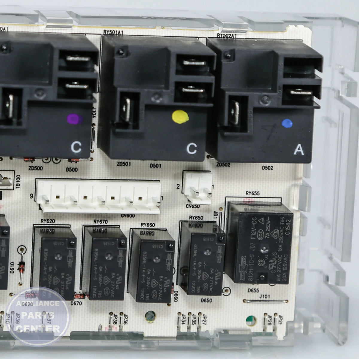 CONTROL BOARD T012 ELE WB27T11351 - Detailed view of precise control features