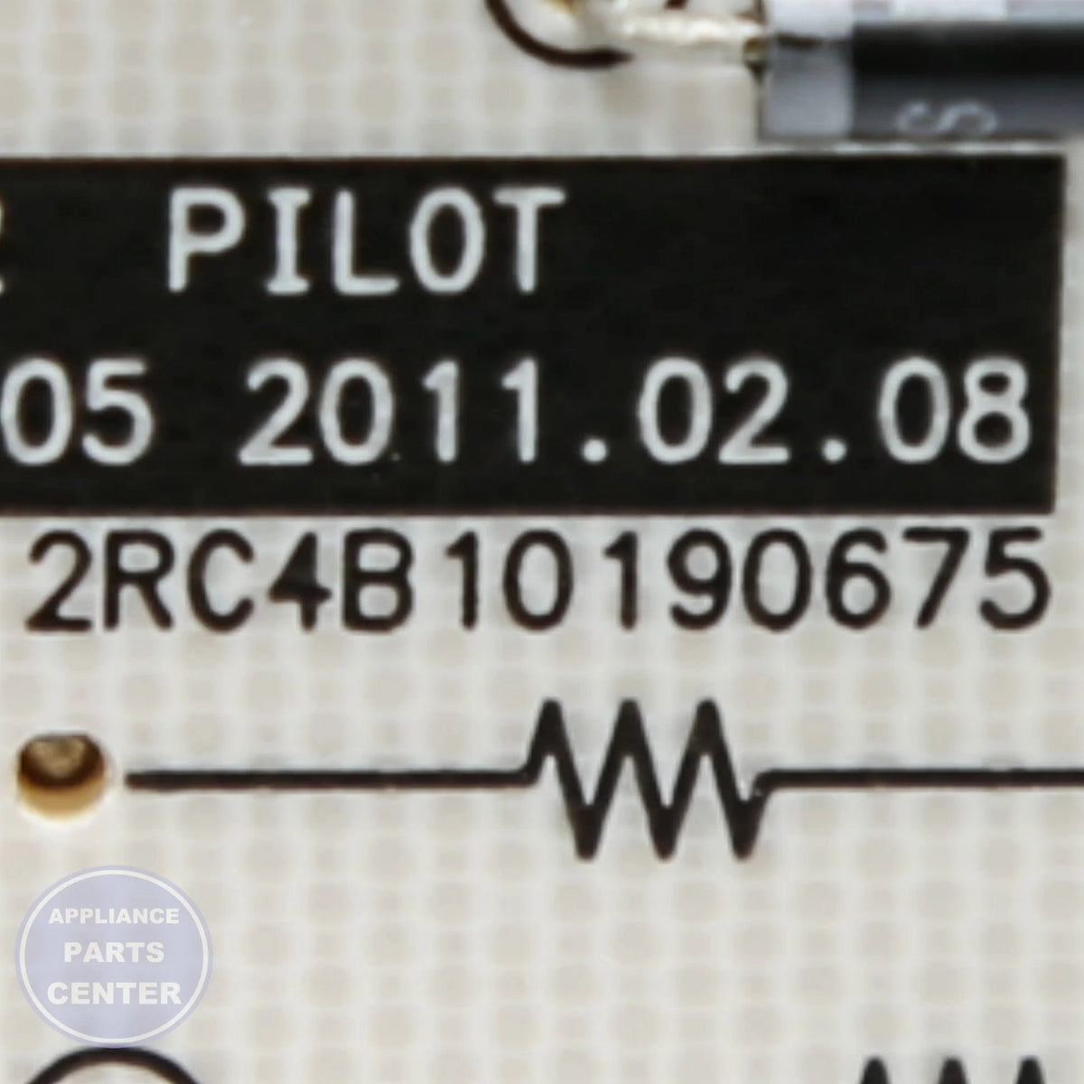 GEH CONTROL BOARD T012 ELE WB27T11351 - Installation in GEH model showcasing key mounting points