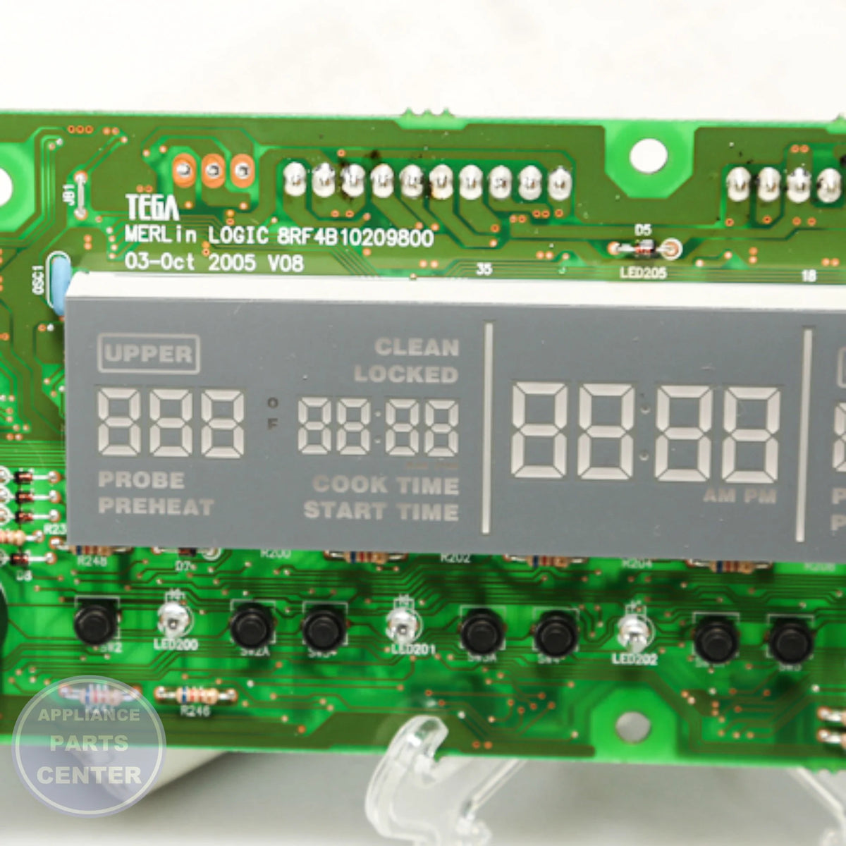 GEH BOARD ASM DISPLAY DWO WB27T11416 - Installation in GEH model displaying key mounting points