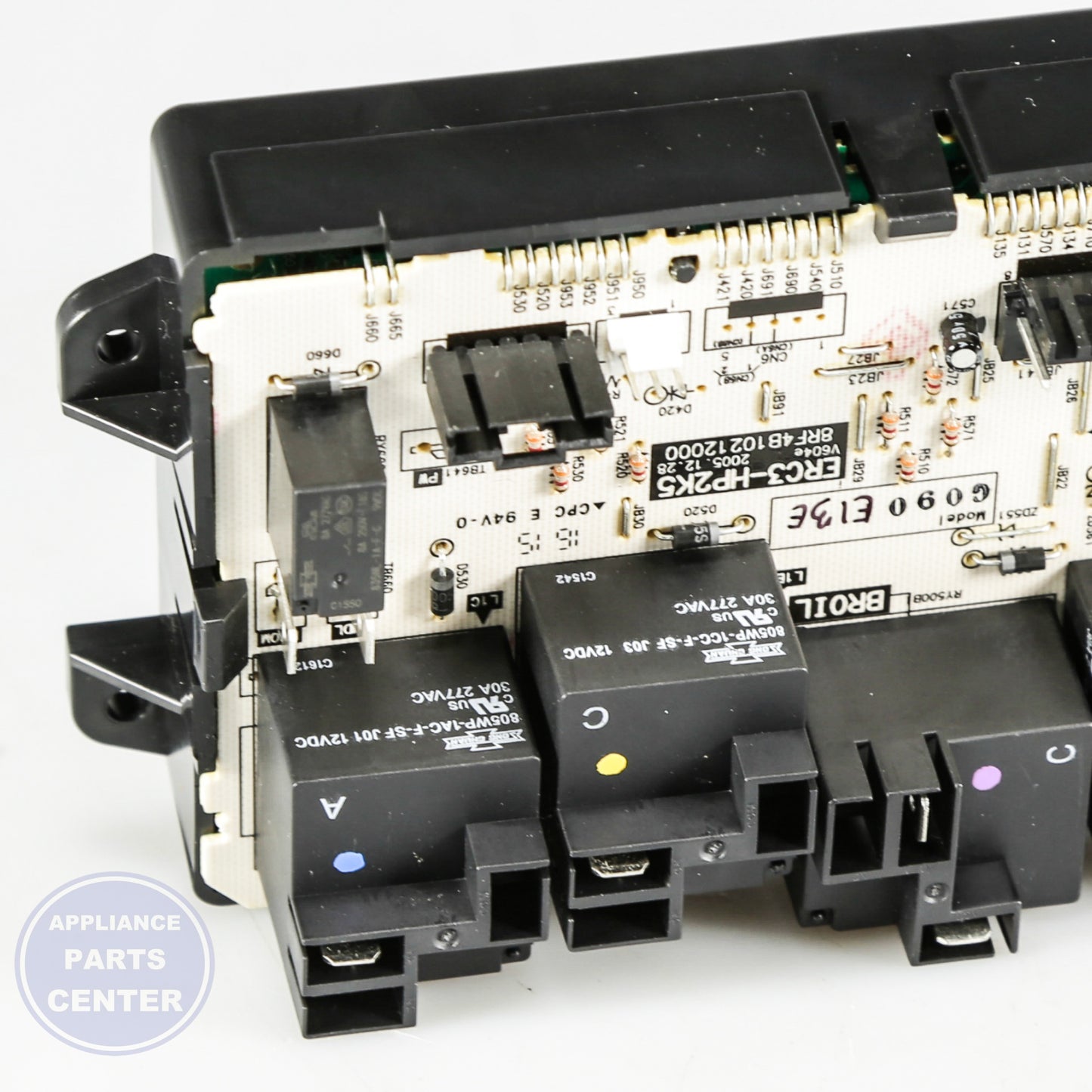CONTROL OVN (ERC3HP) WB27T11442 - Detailed view of temperature control details