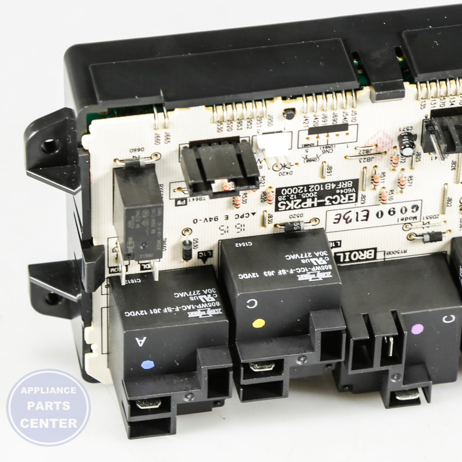 CONTROL OVN (ERC3HP) WB27T11442 - Detailed view of temperature control details