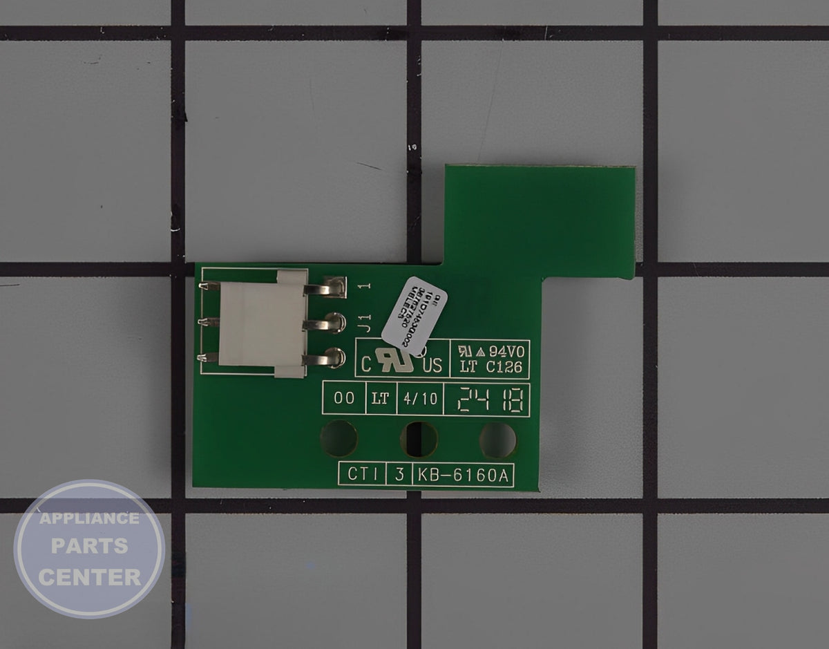 GE Oven Fan Sensor Board WB27T11463 - Main view showing circuit board for GE Microwaves