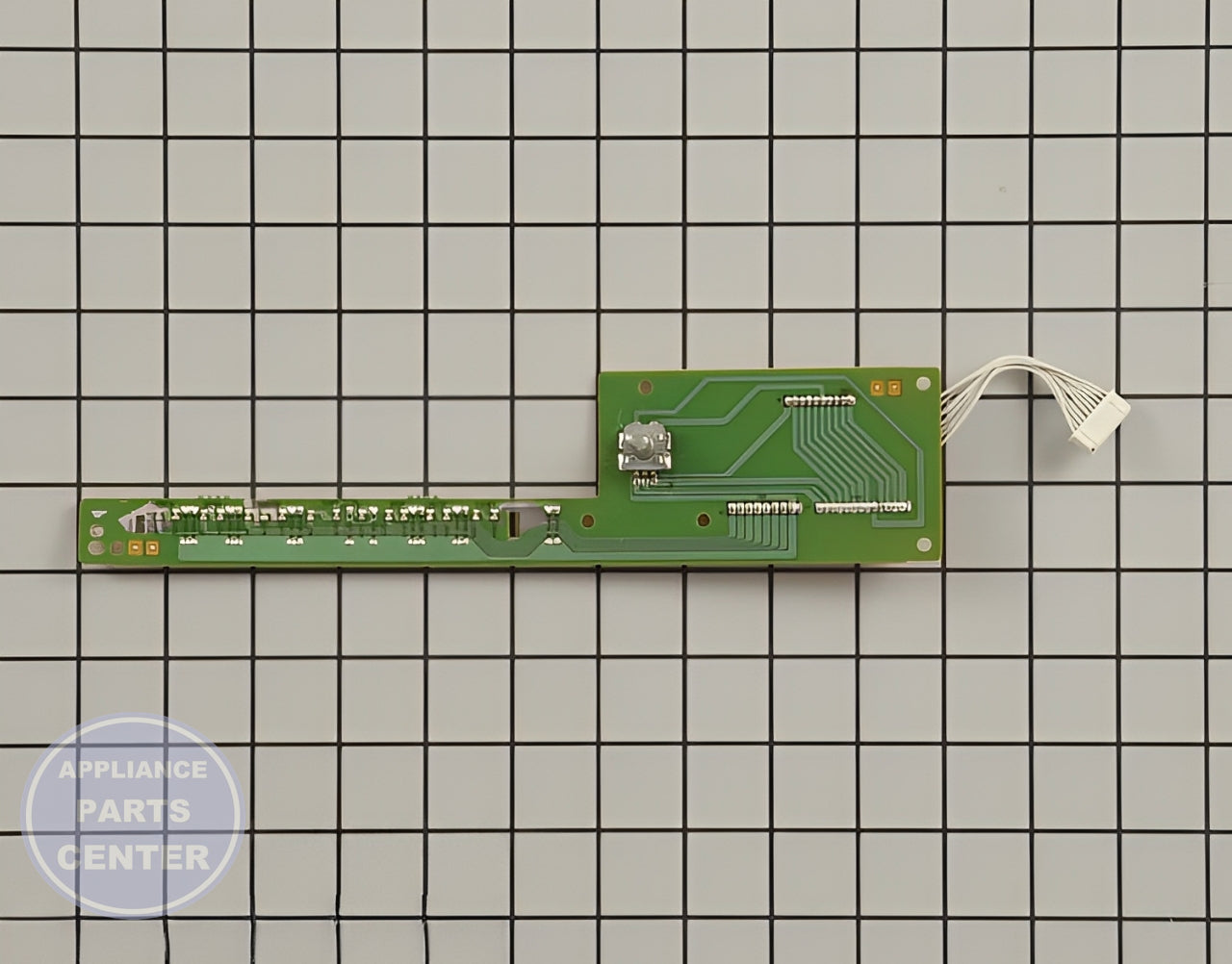 GE/LG Power Supply Board WB27X10860 - Main view showing circuit board for GE model #1234 and LG model #5678