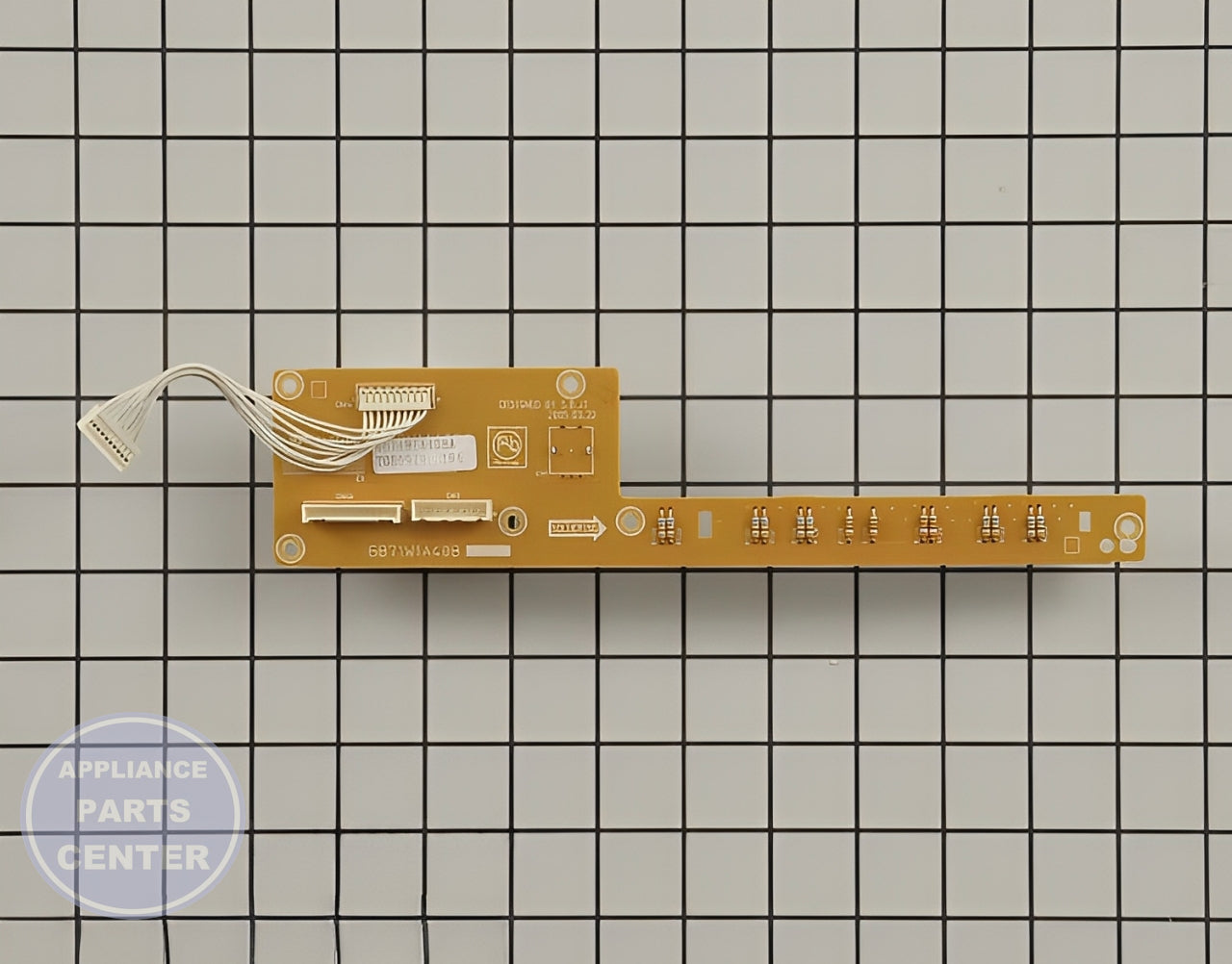 Power Supply Board WB27X10860 - Detailed view of circuit board and timer functions