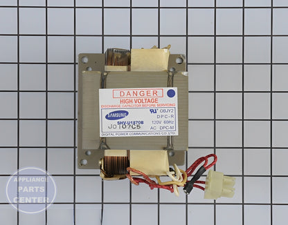 GEH H.V. TRANSFORMER WB27X10867 - Main view showing power output for GEH microwave models