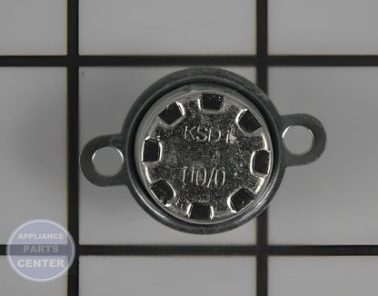 GE Microwave Thermostat WB27X10895 - Main view showing temperature control for specific models
