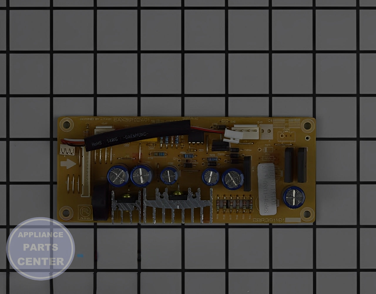GE Relay Board WB27X11018 - Main view showing control features for GE Microwaves, Ranges, and Ovens