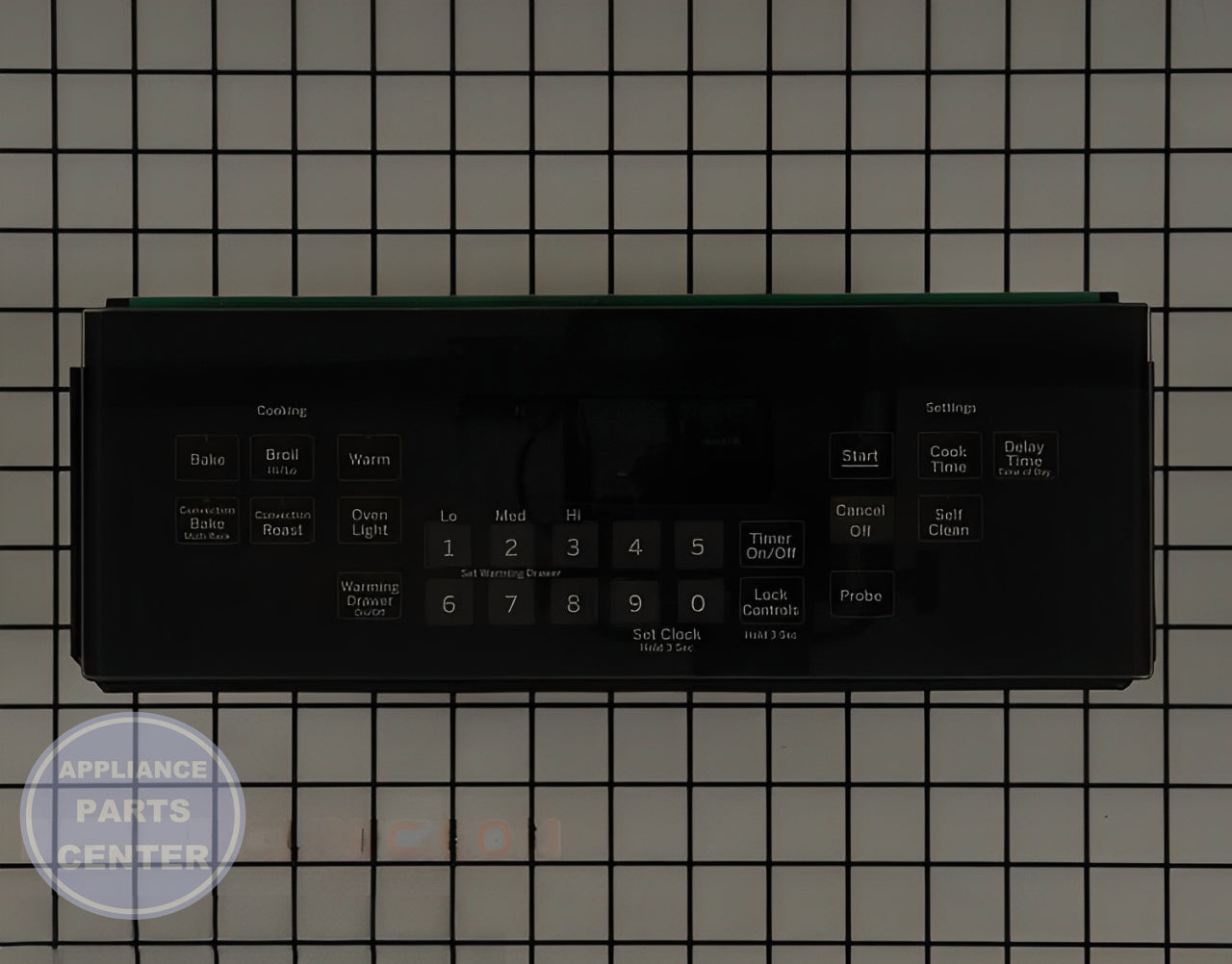 [GEH] GLASS & TOUCH BOARD ASM WB27X20745 - Main view showing circuit board functionality for [specific models]