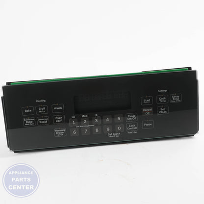 GEH GLASS & TOUCH BOARD ASM WB27X20746 - Installation in specific model showing key mounting points
