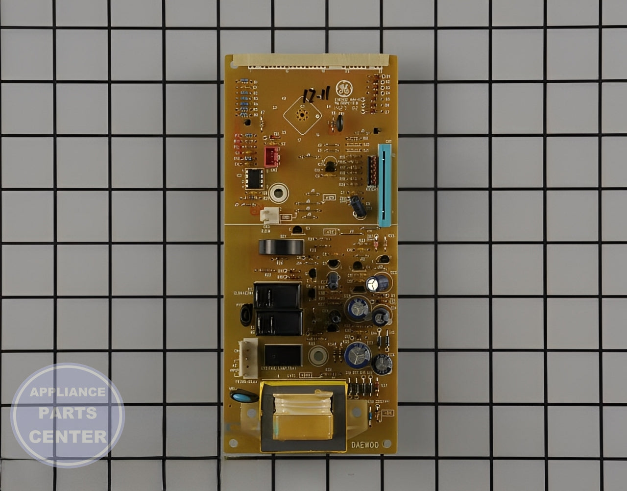 Main Control Board WB27X21026 - Detailed view of timer and circuit details