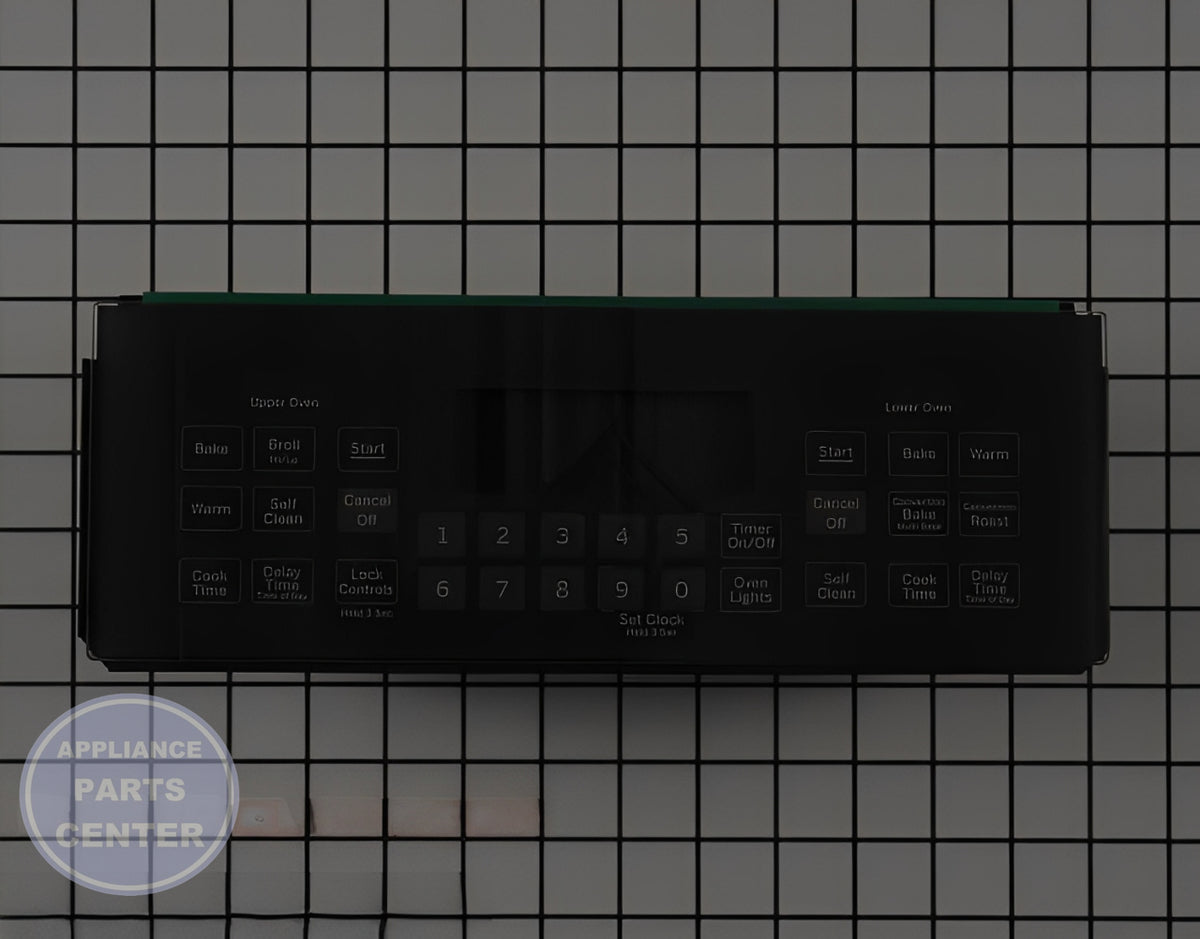 GE OVEN CONTROL PANEL WB27X21183 - Detailed view of touchpad functionality